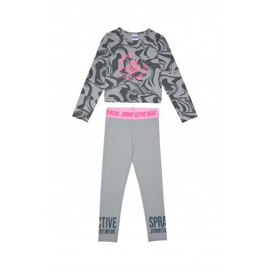 Σετ κολαν κοριτσι ivori  WINTER 24-25