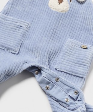 Φορμάκι ααρκουδάκι κοτλέ Νεογέννητο