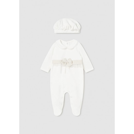 Φορμάκι βελούδο με μπερέ Νεογέννητο