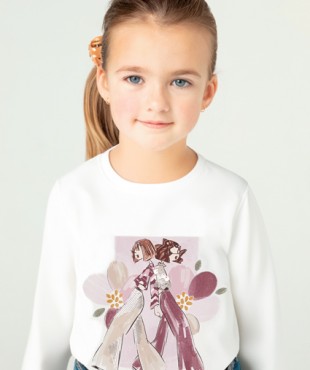 Μπλούζα στάμπα κορίτσι